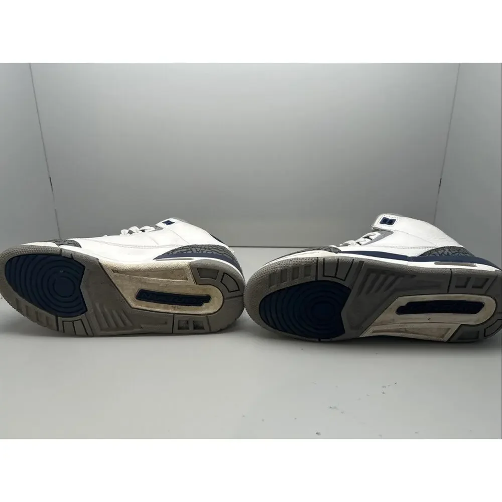 Size 4.5y - Air Jordan 3 Retro Midnight Navy